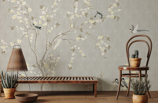 Branch Aroma Wallpaper Mural