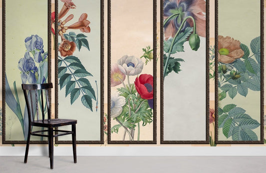 Folding Screen Wallpaper Mural